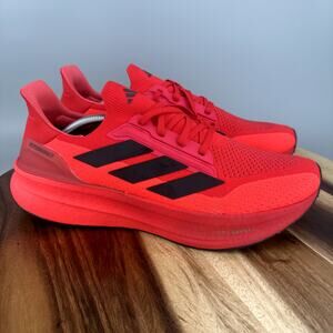 Adidas Ultraboost 5X Men's Size 15 Pure Ruby Red/Core Black Sneakers JI3022